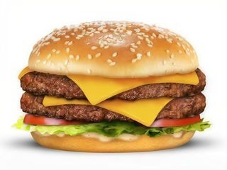 Cheeseburger, frites et boisson au Choix