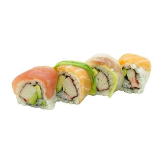 Uramaki rainbow - 4 pezzi