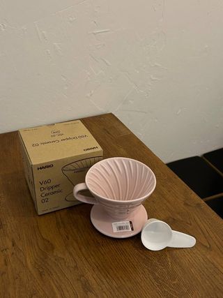 Пуровер v60 02 кераміка, pink Model