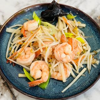 B9.1.CHOP SUEY DE GAMBAS 