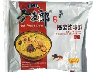 Локшина зі смаком курки з грибами "Golden wheat" (110g)