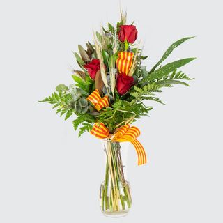 Trio de rosas San Jordi