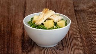 Oslić sa krompirom i blitvom