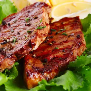Muschi de porc la grătar 200g