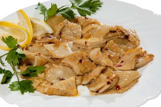 Шкембе в масло