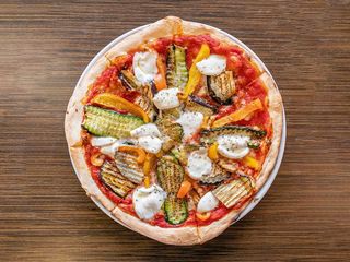 Pizza Bufalina Con Verdure