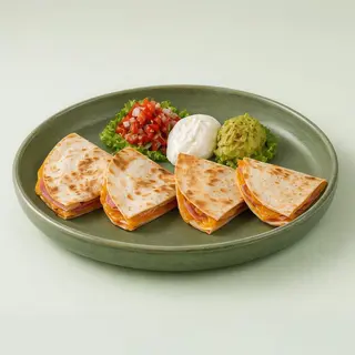 Quesadilla de jamón y queso