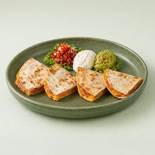 Quesadilla de jamón y queso