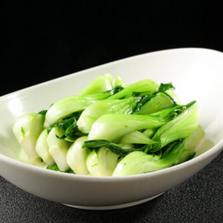 Col Cabbage De Chinas Frito Con Ajo