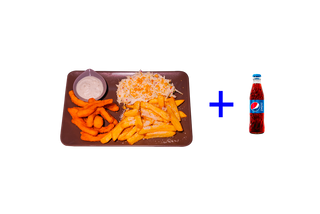 Meniu combo cu calamar crispy 460g