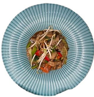 101.Cielęcina Sosie Czosnkowym