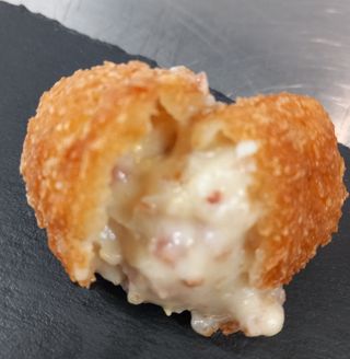 Ración de croquetas de Jamón Ibérico Caseras (5 Uds.)