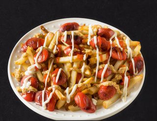 Salchipapa súper especial