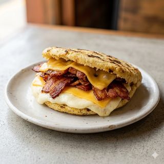 Arepa De Bacon