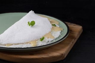 Tapioca de Leite Condensado e Coco