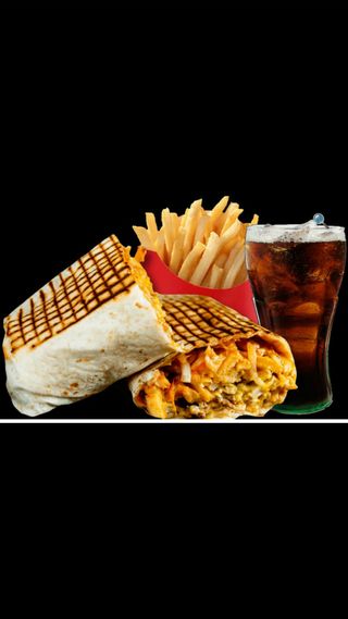 Tacos poule frit plus bousson 