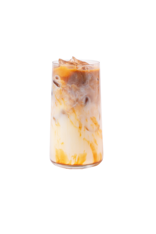 Айс лате солона карамель