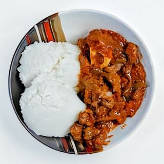 Beef Stew With Ugali