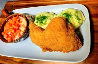 DD. Rosół+Udko panierowane+Ziemniaki+Marchew na ciepło