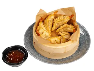 Smażone pierożki gyoza z krewetkami 6 szt.
