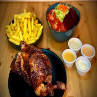 1/2 Pollo A La Brasa Completo
