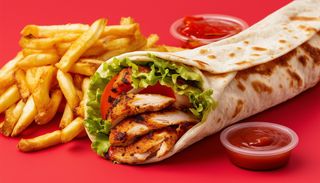 Menu Chawarma Poulet