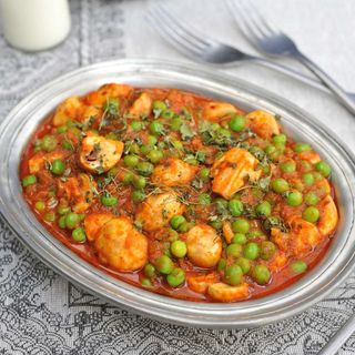 Matar Mushroom Masala