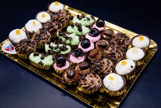 Platou mini mascote de ciocolata