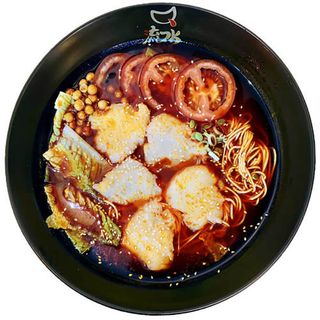 Fideos de Trigo con Pescado y Tomate