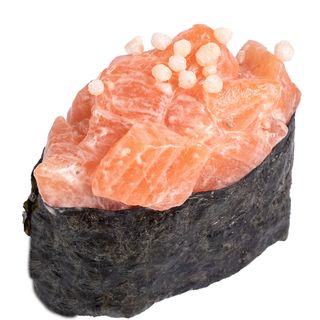 Гункан з лососем (35г/1шт)