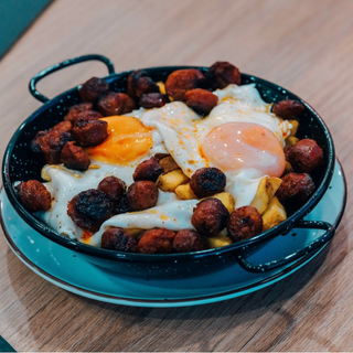 Huevos Rotos Con Chistorra