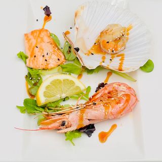 62. Yakizakana moriawase