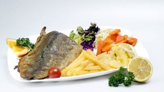 Dimljeni file pastrmke porcija