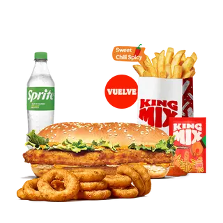 Menú Spicy Long Chicken® Grande King Mix