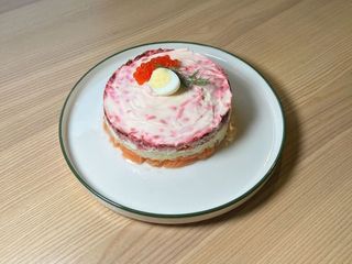 Шуба з лососем (300g)