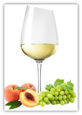 Напівсолодке Біле Вино Персик (1л)