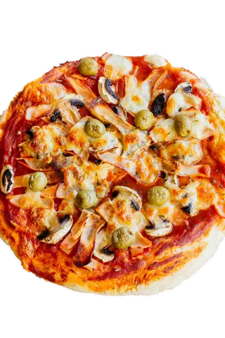 9. Pizza De La Casa (Mediana)