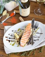 Стейк из семги