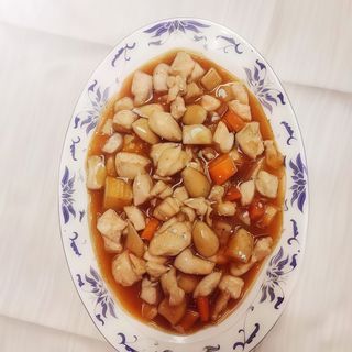 117 Maiale al vapore in salsa agrodolce