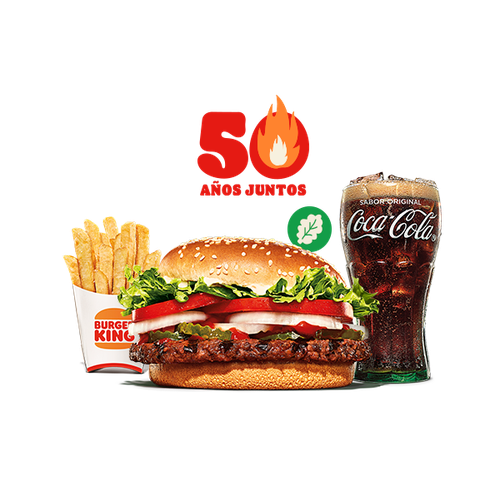 Menú Whopper® Vegetal Grande