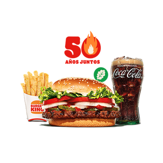 Menú Whopper® Vegetal Grande