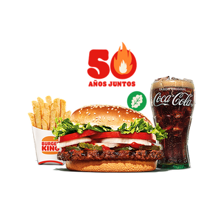 Menú Whopper® Vegetal Grande