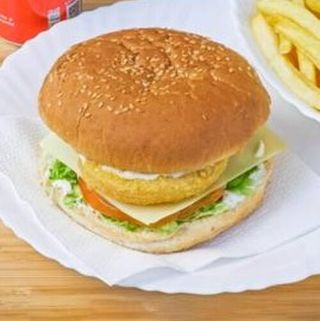 Hambúrguer de Falafel