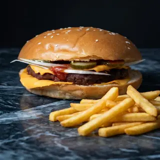  Spartel Cheese Burger   