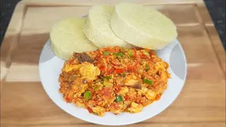 BOILED YAM X EGG SAUCE 