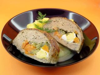 Руло стефани с картофено пюре