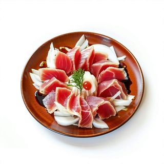 Sashimi de atún