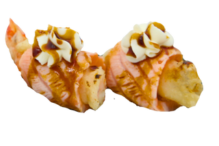 156. Salmon ebiten - 3 pezzi