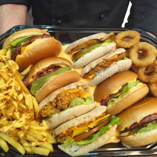 Platou Smashed Burger ~2kg