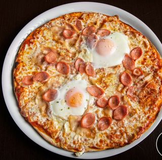 Pizza Bacon Huevo (30 Cm.)